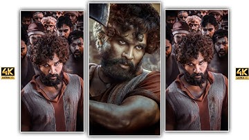 Pushpa part #2|Attitude status|Allu Arjun new Trending Status|Alight Motion Edits|Sayan Export