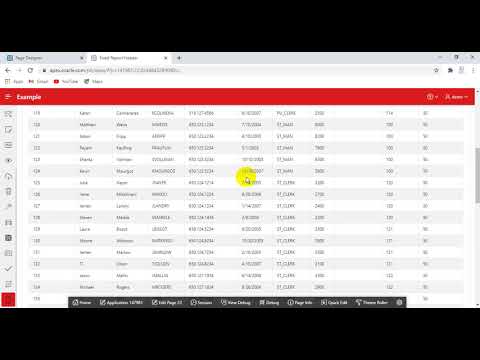 how to fixed classic report header