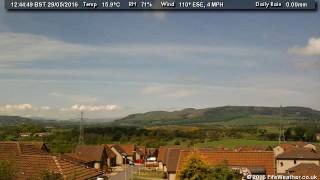 29 May 2016 - Lochgelly WeatherCam Timelapse