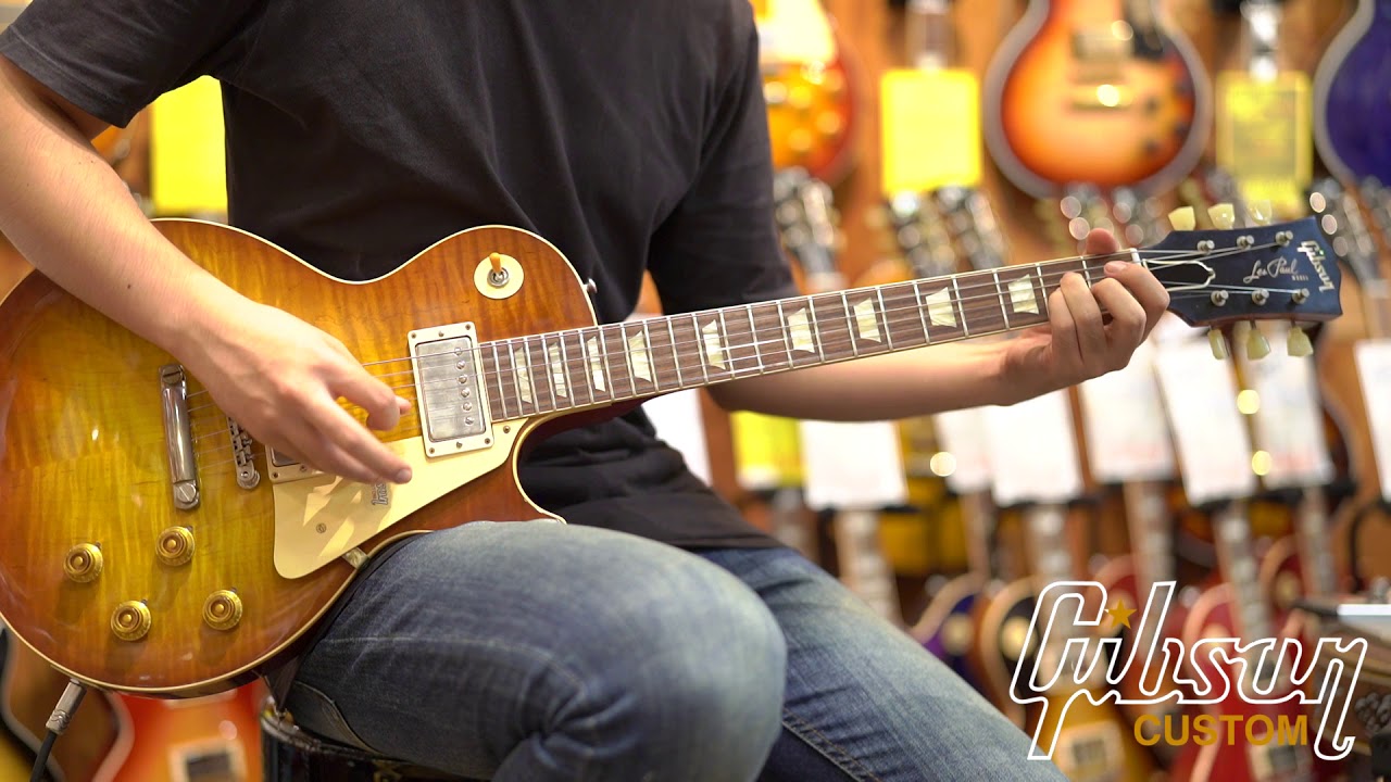 池部楽器店 現地選定品 Gibson Custom Shop ギブソン カスタムショップ より 1959レスポール スタンダードの登場から60周年を記念する限定モデルが入荷 Youtube