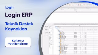 Login ERP | Kullanıcı Yetkilendirme