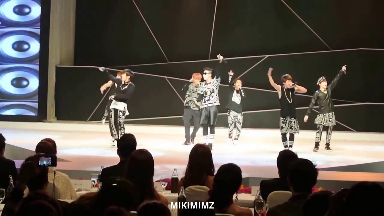 Fancam 131128 BTS 방탄소년단 No More Dream at Thai Super Model Contest 2013