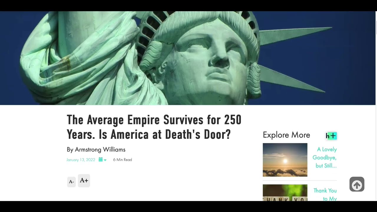 Babylon's 250th Anniversary "The Eagle Will Fall" Prophesy Warning of the Fall of a Powerful Nation