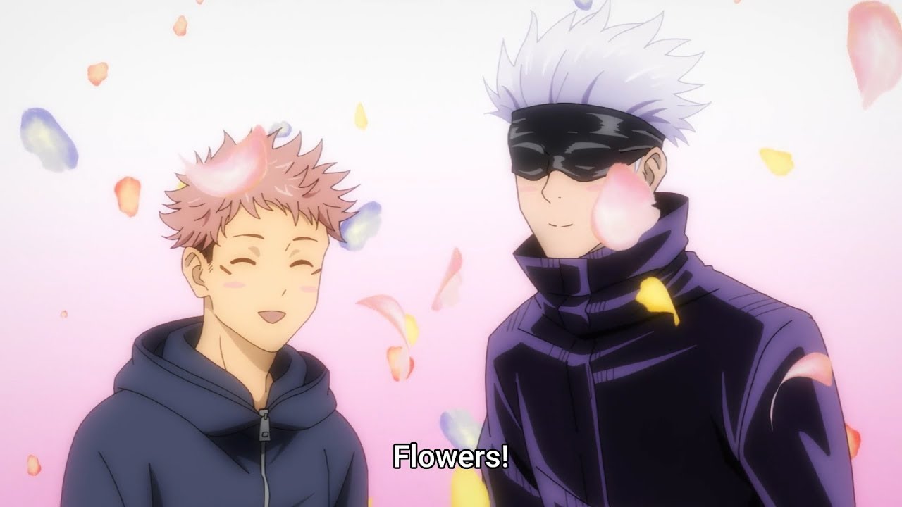 Gojo and Itadori sharing brain cells for 