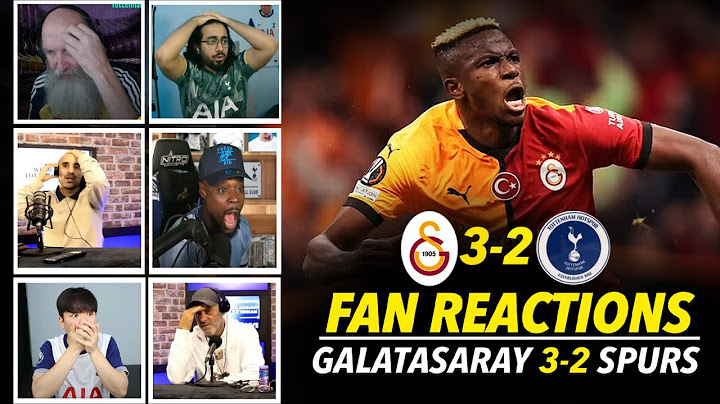 Spurs Fans RAGING 😡 | GALATASARAY 3-2 TOTTENHAM | UEFA EUROPA LEAGUE