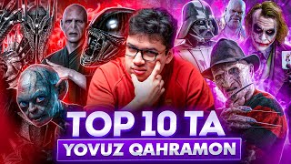 TOP 10 ta yovuz va shafqatsiz kino qahramon @SUSAMBILolami