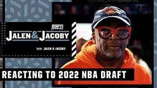 Jalen & Jacoby REACT to 1st Round of 2022 NBA Draft