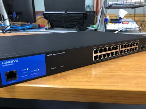 Linksys Managed Switch - Unboxing - LGS328MPC
