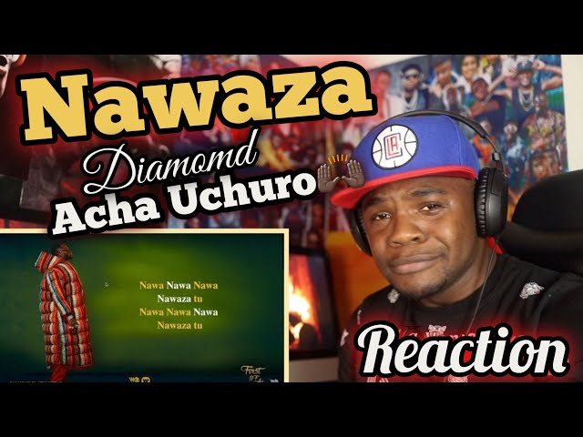 Diamond Platnumz - Nawaza (Lyric Video)REACTION class=