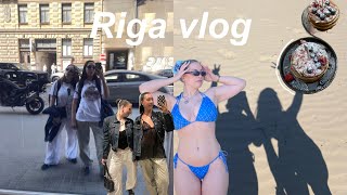 come on our girls trip to Riga | thrifting &amp; beach day