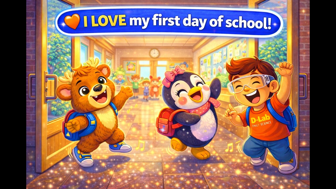 First Day of School Song for Kids | Back to School Toddler Learning ...