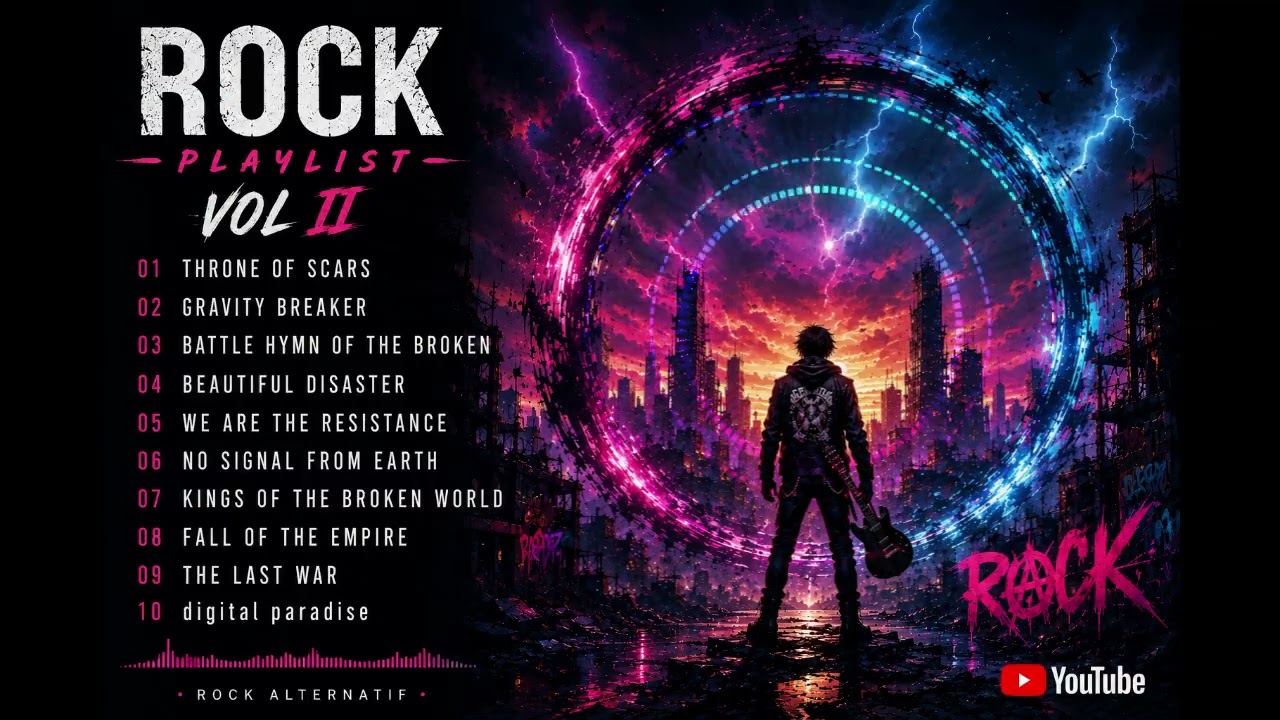 Rock Playlist Vol II 2026 🔥 Epic Alternative Rock & Post-Apocalyptic Vibes | Workout & Gaming Music