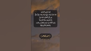 سورة فاطر الآية ١٢ بصوت الشيخ محمد صديق المنشاوي