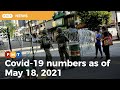 Covid-19 numbers as of May 18, 2021