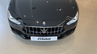 New Maserati Ghibli 3.0 V6 Nero Color Dark Brown Maserati Color