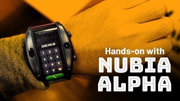 Nubia Alpha Wearable: Hands-on with their futuristic bendable Smartphone