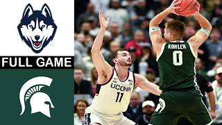 Uconn vs Michigan State (Exhibition)| College Men's Basketball 2026 | Full Game Highlights