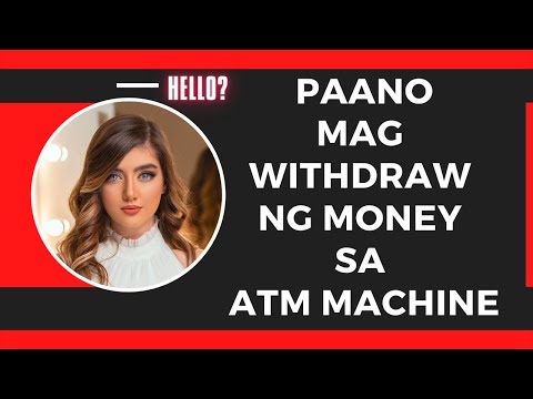 Video: Paano Mag-withdraw Ng Deposito Sa Bangko