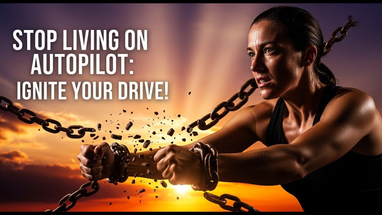 Stop Living on Autopilot: Ignite Your Drive! - YouTube
