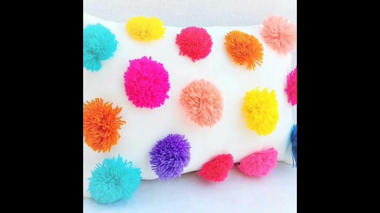 Pom-pom pillows  