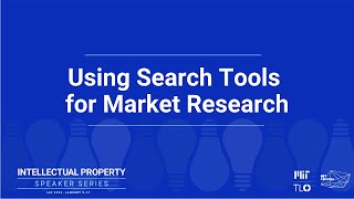 Using Search Tools for Market Research