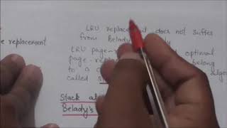 OPERATING SYSTEM: LRU PAGE REPLACEMENT ALGORITHM