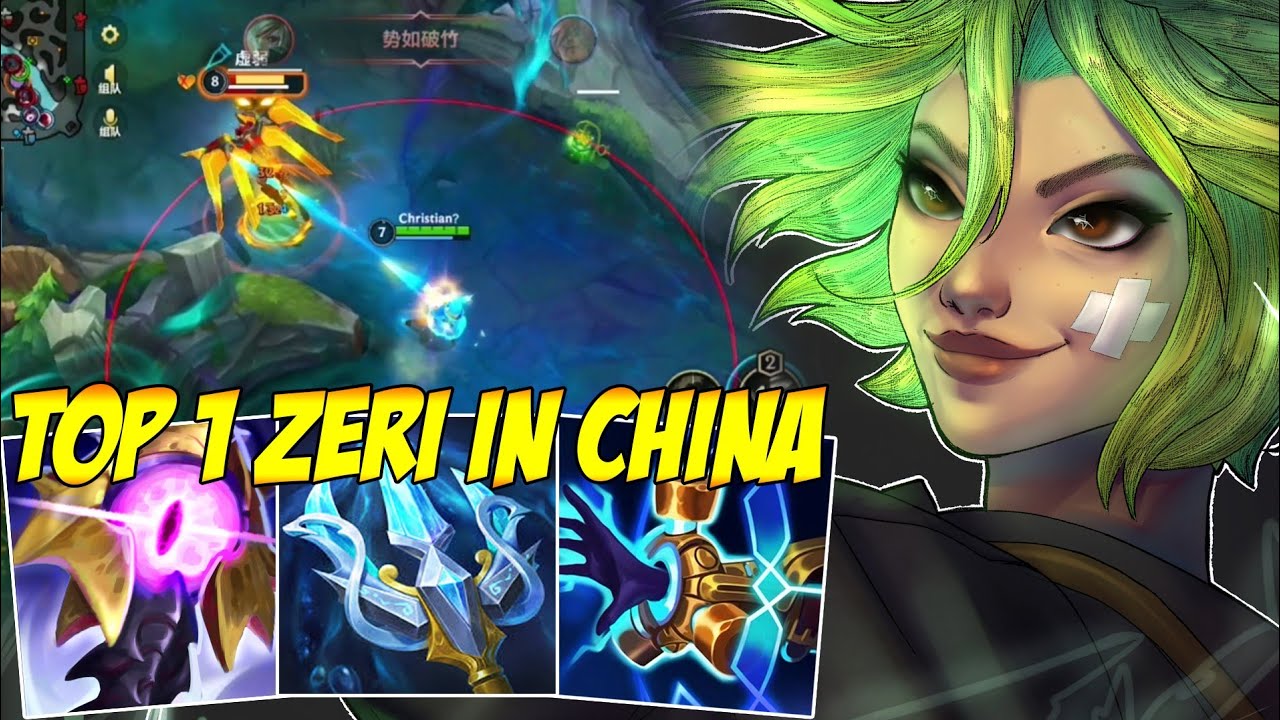 THIS ZERI NEW BUILD IS SO BROKEN... - WILD RIFT