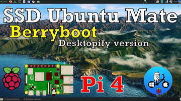 Ubuntu Mate 20.04 LTS Desktopify version. Running from SSD with Berryboot