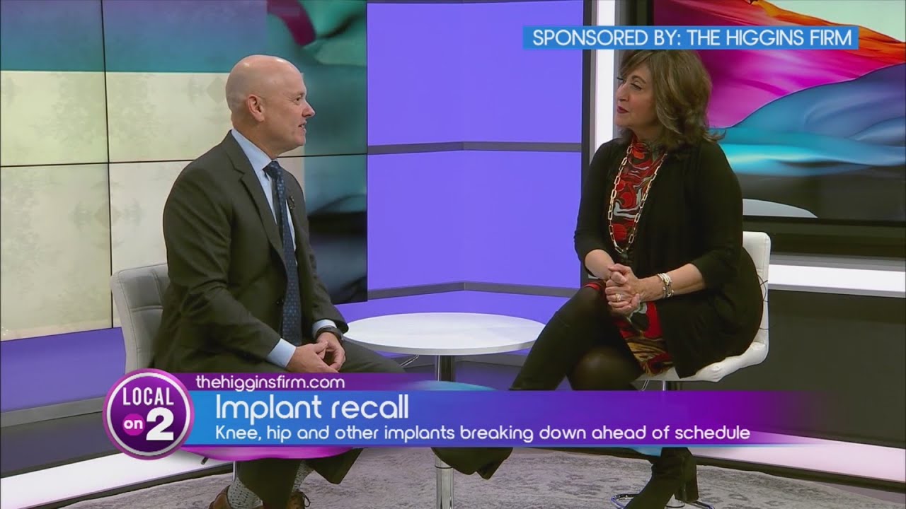 Implant Recall: Get legal advice from the Higgins Firm