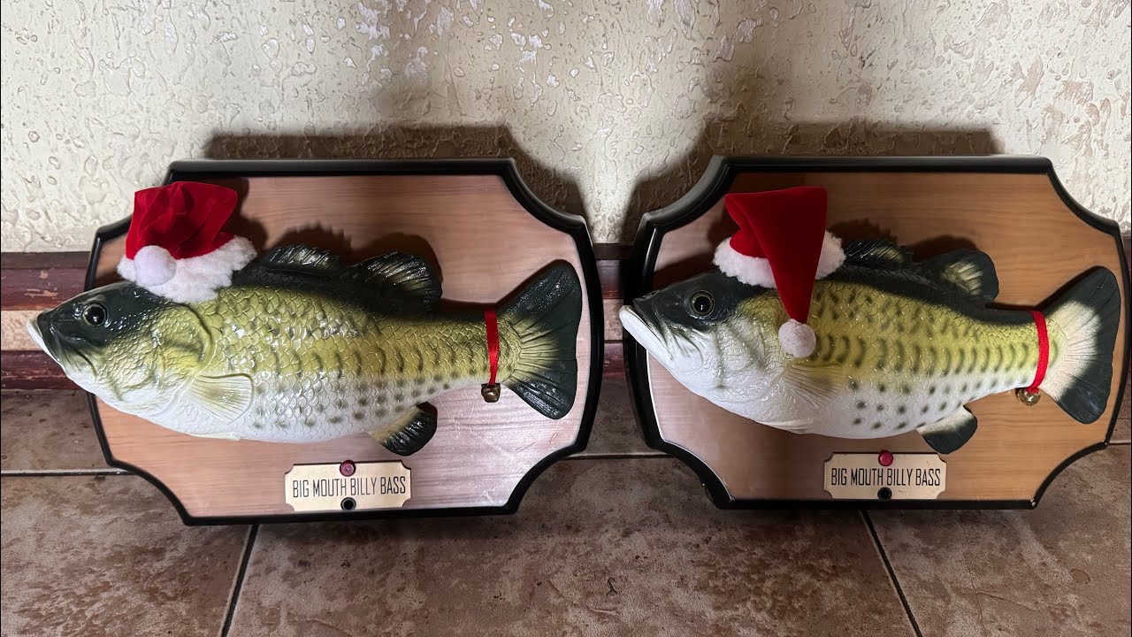Both Versions Blues And Country of the Christmas Big mouth Billy Bass