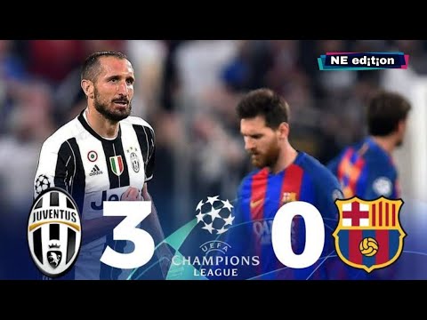 JUVENTUS Vs BARCELONA UCL 3-0 2016/2017 Full Highlights HD