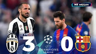 JUVENTUS Vs BARCELONA UCL 3-0 2016/2017 Full Highlights HD