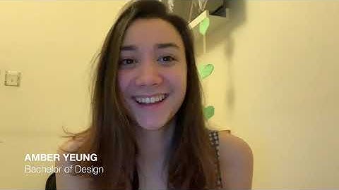 Taking learning online with first-year design student Amber | Monash University