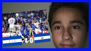 SALVADOREÑO REACCIONA A HONDURAS 4 - 0 EL SALVADOR COPA ORO 2019