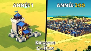 I spent 200 years to create the ultimate empire in Kingdoms and Castles