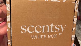 April Whiff box from Scentsy! #unboxing #scentsy 