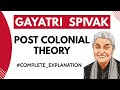 Gayatri Spivak Postcolonialism