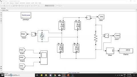 MATLAB Simulation of Single Phase Full Controlled Converter
