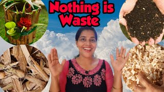 Zero Waste Sugarcane गन्ने के Waste के 3  उपयोग देखिए👍Ganne ke waste se khad, Mulching & Pots bhi 😍 screenshot 1