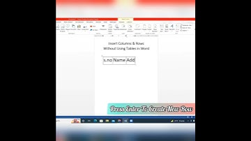 Easy To Make Table | Usefull Tricks | Must Watch #msword  #tipsandtricks #learning #motivation