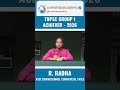 R. RADHA | ASST COMMISIONER IN COMMERCIAL TAXES | TNPSC GROUP-I 2026 | ACHIEVER | Suresh IAS Academy
