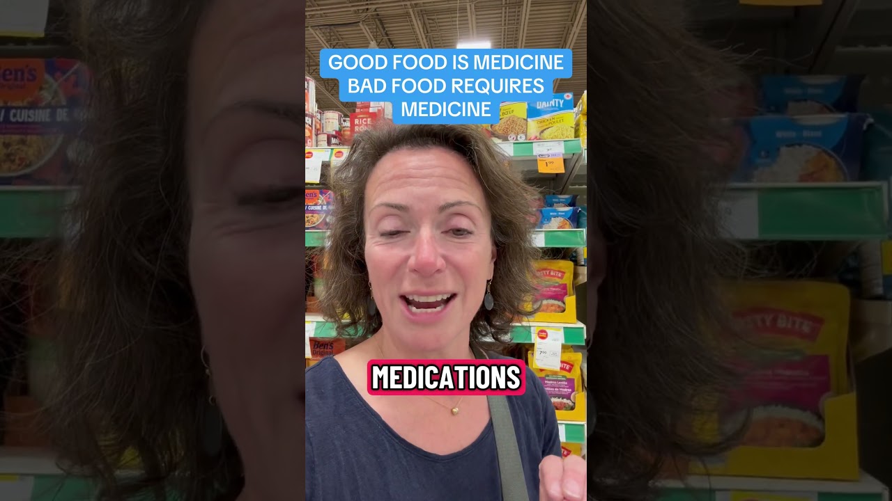 Good Food is Medicine. Bad Food Requires Medicine. 