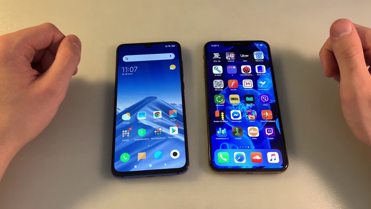 Xiaomi Mi 9 Vs Iphone 11