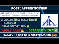 AAI GRADUATE, DIPLOMA &amp; ITI APPRENTICESHIP RECRUITMENT🔥|Vacancies, Salary, Selection process|