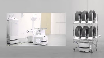 Smart Material Handling In Tyre Industry with Omron Mobile Robots
