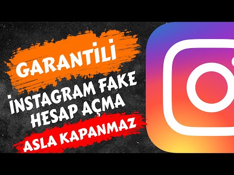 İnstagram Fake Hesap Açma 2023 [ASLA KAPANMAZ]