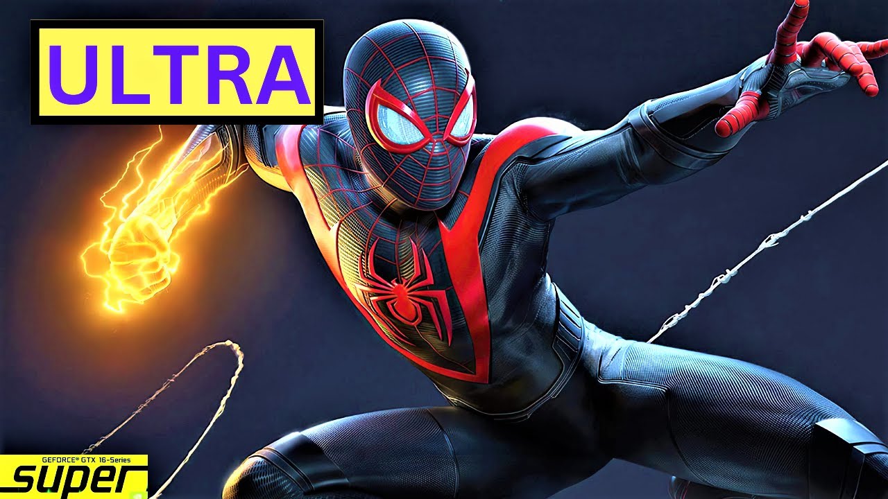 Marvel s Spider Man Miles Morales GTX 1650 SUPER ULTRA Settings I3 8100 1080P YouTube