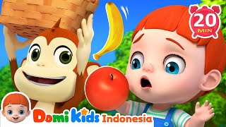 Apel Dan Pisang + Domi Kids Kumpulan Lagu Pesta Anakanak | Cerita & Lagu Anakanak