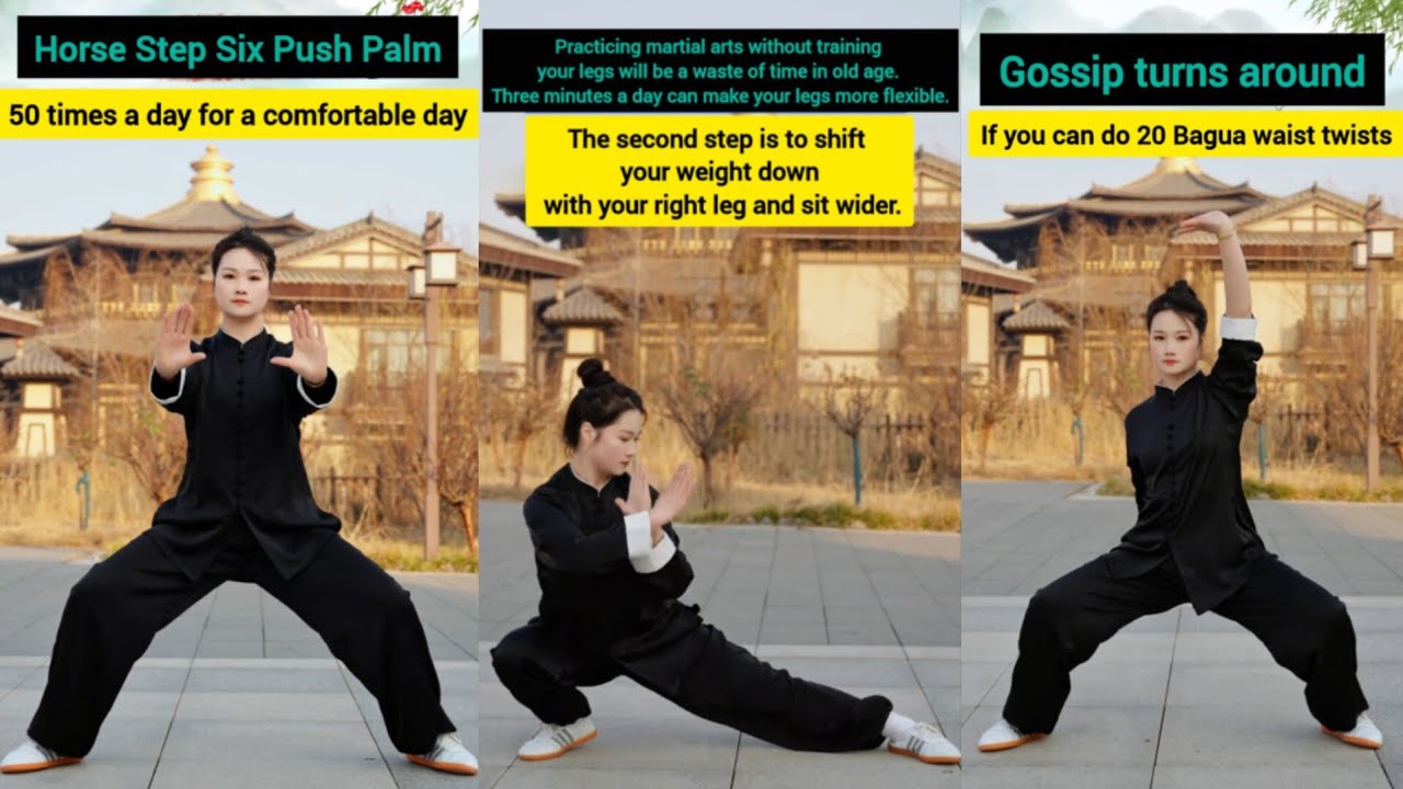 15 Exercises the Chinese do to Double Their Leg Strength After 50 #taichi #chineseculture #health 