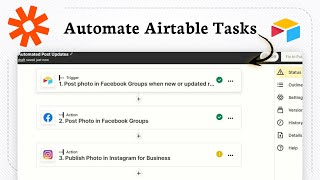 How to Automate Airtable Workflows with Zapier (workflow tips)